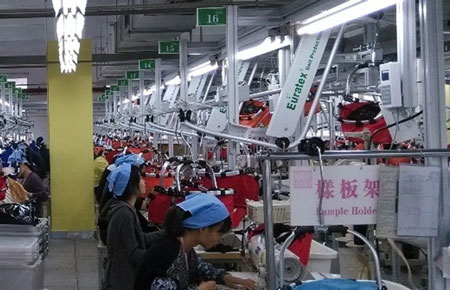 歐泰科 十年磨礪，成就智能服裝吊掛行業領導者